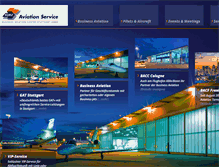 Tablet Screenshot of kurz-aviation-service.com